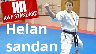 Shotokan Kata: Heian Sandan (KWF Standart) by Alex Chichvarin
