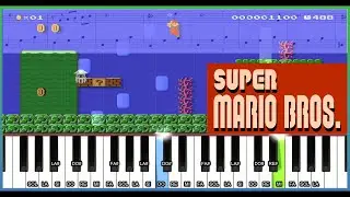 SUPER MARIO - UNDER WATER Theme - EASY ✨