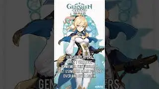 genshin players are not creative meme
