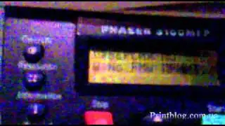 Как посмотреть версию прошивки Xerox 3100