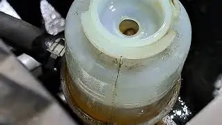 How to bleed power steering and verify all air is removed.