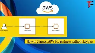 Tutorials for AWS Beginners how to connect two EC2 instances without keypair using SSH