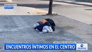 Indignación por habitantes de calle que tuvieron sexo en centro de Barranquilla