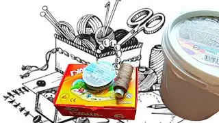 DIY. Как сделать ватную игрушку. Урок 2. Подготовка материалов. Варим клейстер, красим вату.