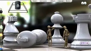 Efeito sombra em círculo