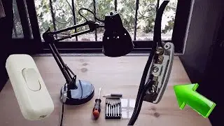 Como instalar un interruptor (apagador) en una lámpara💡