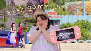 Disney Dreamlight Valley is My New Favorite Cozy Game 🎮 cozy gaming & reading vlog