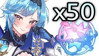 SUMMONS POR EULA,50 DESEOS !!! | Genshin Impact Español