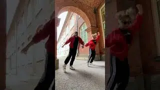 DnB Step Dance Duo | Mistakes | annie X sixnen #shorts