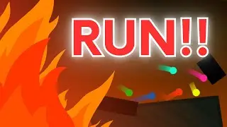 Escape the Fire Marble Race