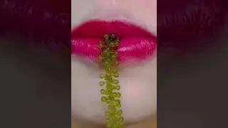 asmr SATISFYING TASTY SEA GRAPE eating sounds