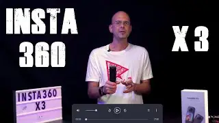Insta 360 X3 Unboxing, Cinematic & Menu Walkthrough #squidshot