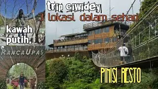 Trip ciwidey,,sehari 3 lokasi (kawah putih,pinisi resto,ranca upas)