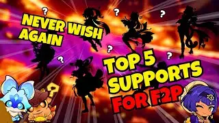 The TOP 5 SUPPORTS in Genshin Impact! - Best Picks for F2Ps in 2025!!!