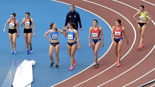 60m Hurdles Women U16-U18, Madrid Indoor Meeting 11, 2025