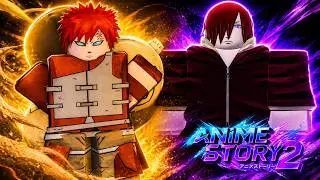 Showcasing META SHINY Gaara & Nagato In Anime Story 2!!! (Roblox)