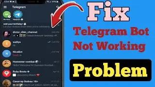 How To Fix Telegram Bot Not working || Telegram Bot Not working quickly fix the problem