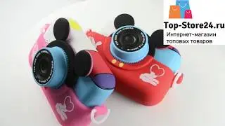 Детский цифровой фотоаппарат (камера) Микки (Mickey Mouse) обзор