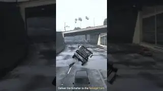 Tow truck v motorbike 2 - GTA Online