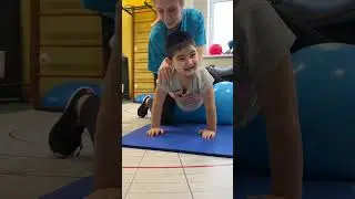 Занятие ЛАФК милой Сафии и физического терапевта команды Vojta Rehab Клещуковой Юлии Владимировны.