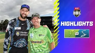 Sydney Thunder v Adelaide Strikers Match Highlights | 
