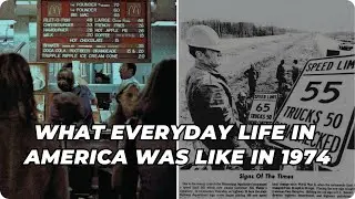 Explore 22 Rare Photos from 1974 Life in America