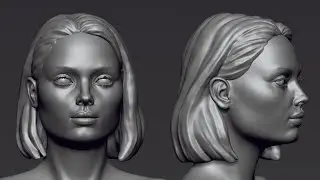 How to Sculpt a Female Face in Zbrush