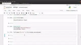 Python for Bioinformatics combine strings or sequences