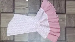 Double layer bell sleeves || Umbrella sleeves design cutting and stitching|| #bellsleeves