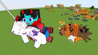Best of Minecraft - Became SUPERHEROES!