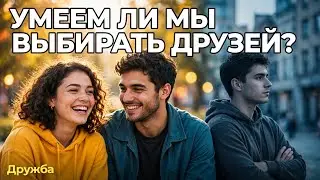 Умеем ли мы выбирать друзей?🤐🤫🤔 Pouvons-nous choisir des amis ?🤐🤫🤔