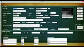 How to Design College Management Project in C# | Part-1
