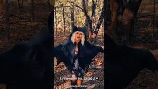 Move over summer lovers, it's time for FALL 🍁 #autumn #cloak #smallbusiness #cottagecore #shorts