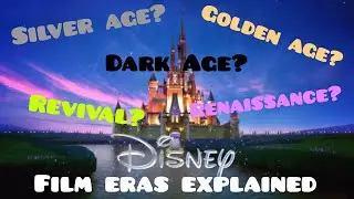 Disney Animation Film Eras Explained.