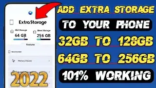 How To Increase Mobile Internal Storage By Adding Extra Storage With Proof 2022 🔥