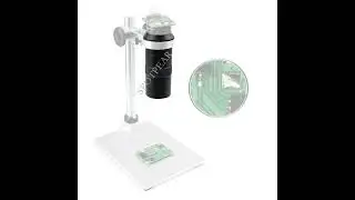 Sspotpear 100X Industrial Microscope Lens C/CS-Mount Compatible With Raspberry Pi HQ Camera