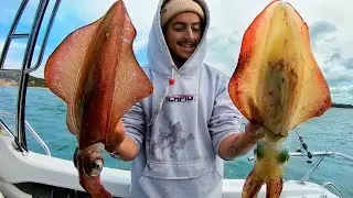 Massive squid- huge squid - giant squid - youfishtv