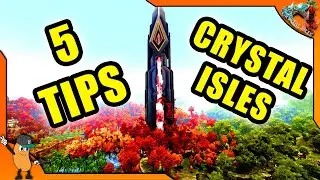5 TIPS FOR STARTING YOUR CRYSTAL ISLES JOURNEY! | Ark Crystal Isles DLC