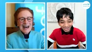 This 8-year-old is helping other children through the COVID-19 pandemic | UNICEF
