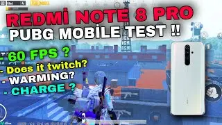 XİAOMİ REDMİ NOTE 8 PRO BOOTCAMP FPS TEST 🥶 | Smooth + Extreme | Pubg Mobile / TOOXY 