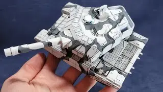 ЗИМНИЙ камуфляж | Трехцветный камуфляж | Танк т90 в арктическом камуфляже