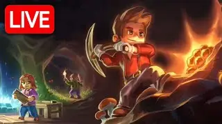 Minecraft Meets Stardew Valley - Core Keeper LIVE 🔴