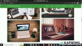 Laravel Dynamic  Portfolio Website