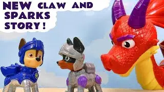 How will the Rescue Knights deal with Sparks the Dragon ?