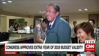 Congress approves extra year of 2019 budget validity