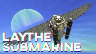 Flying a Stock Submarine to the Deepest Point in the Solar System - KSP
