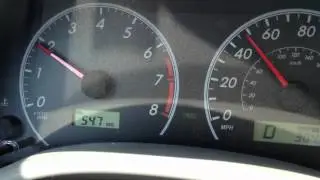 Toyota Corolla Fuel Efficiency MPG