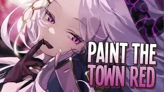 Nightcore - Paint The Town Red | Doja Cat [Sped Up]