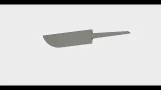 How to Draw DXF Profile of Puukko Knife