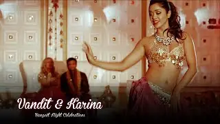 AKTION STUDIO : Digital Decor - Vandit and Karina Sangeet Celebrations